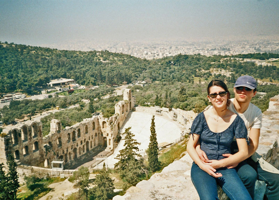 Амфитеатъра в Акропола