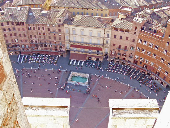 Сиена - площада